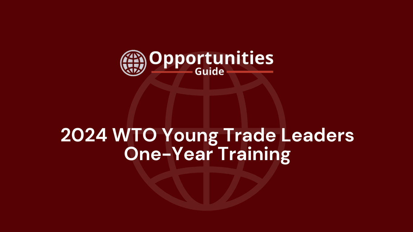 2024 WTO Young Trade Leaders One-Year Training