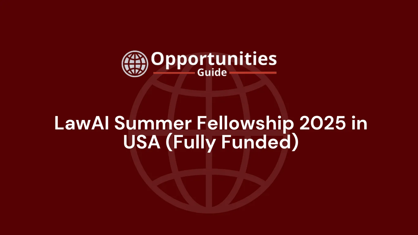 LawAI Summer Fellowship 2025 in USA (Fully Funded)