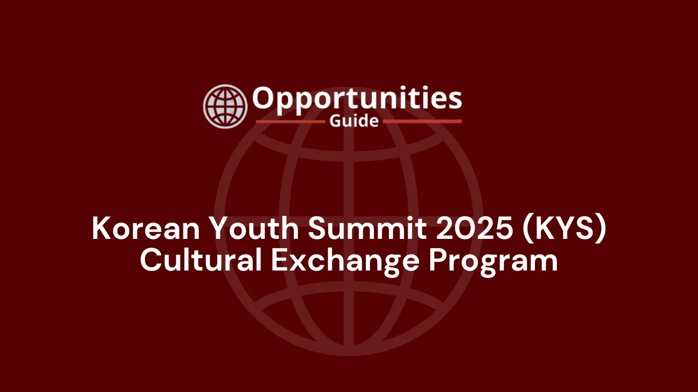 Korean Youth Summit 2025 (KYS) Cultural Exchange Program