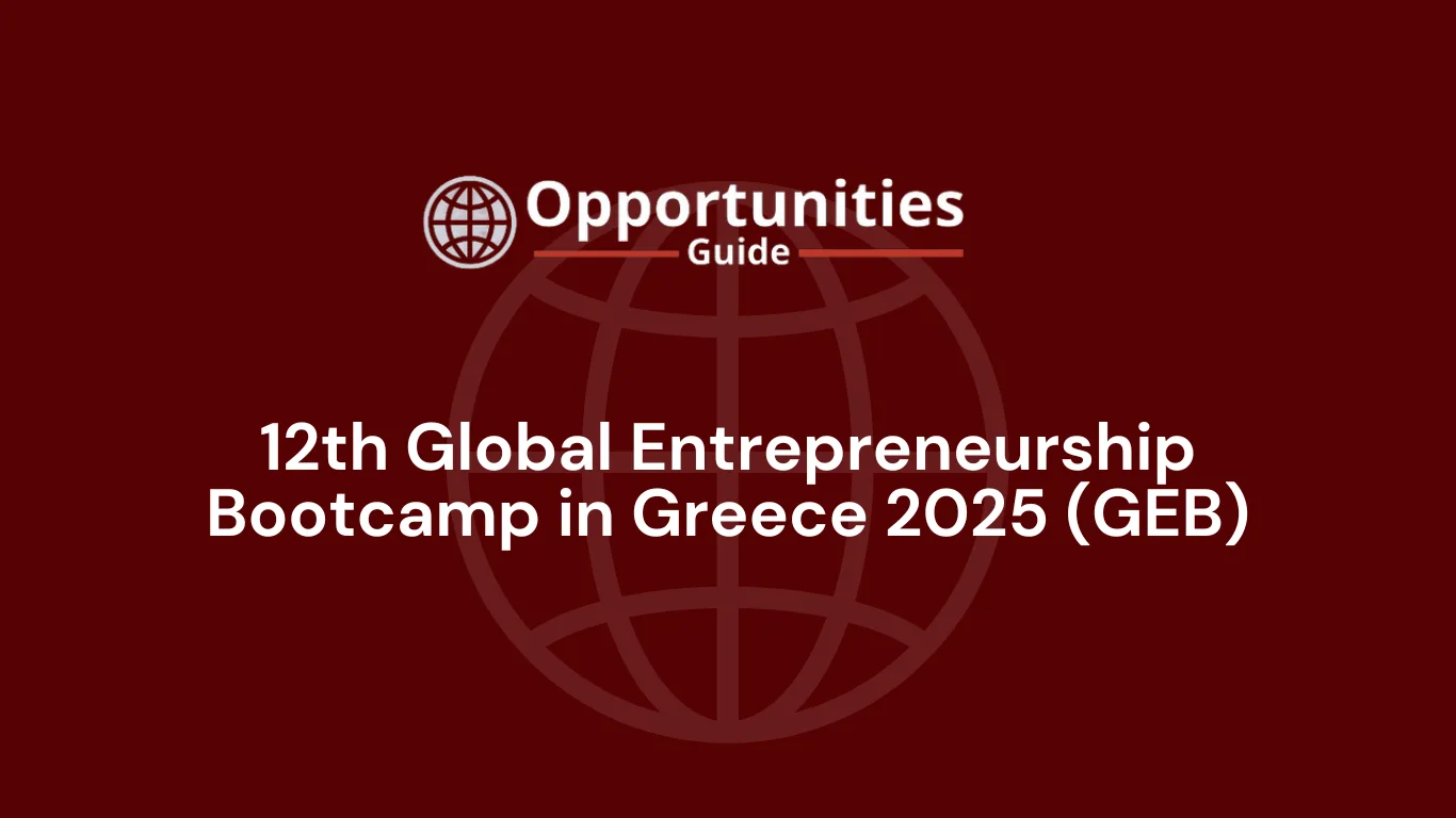 12th Global Entrepreneurship Bootcamp in Greece 2025 (GEB)