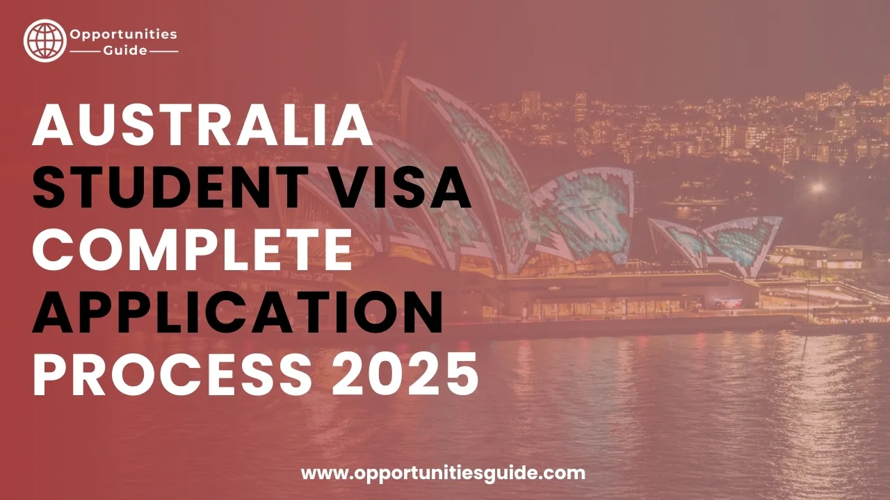 Australia Student Visa – Complete Application Process 2025