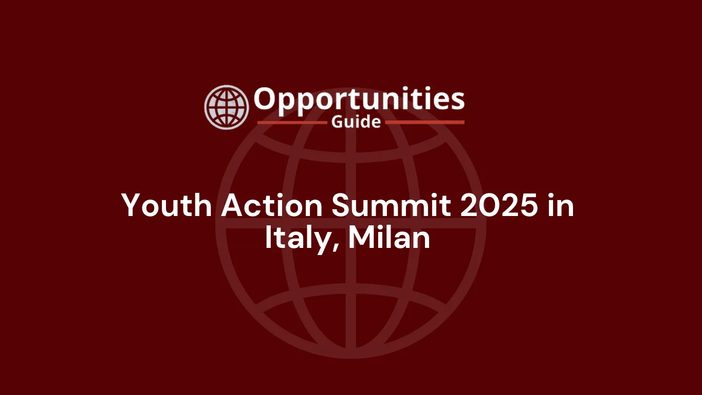 Youth Action Summit 2025 in Italy, Milan