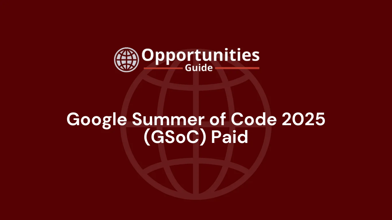 Google Summer of Code 2025 (GSoC) Paid