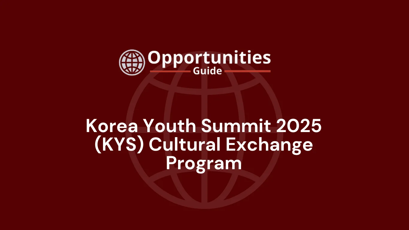 Korea Youth Summit 2025 (KYS) Cultural Exchange Program