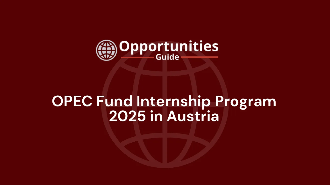 OPEC Fund Internship Program 2025 in Austria 