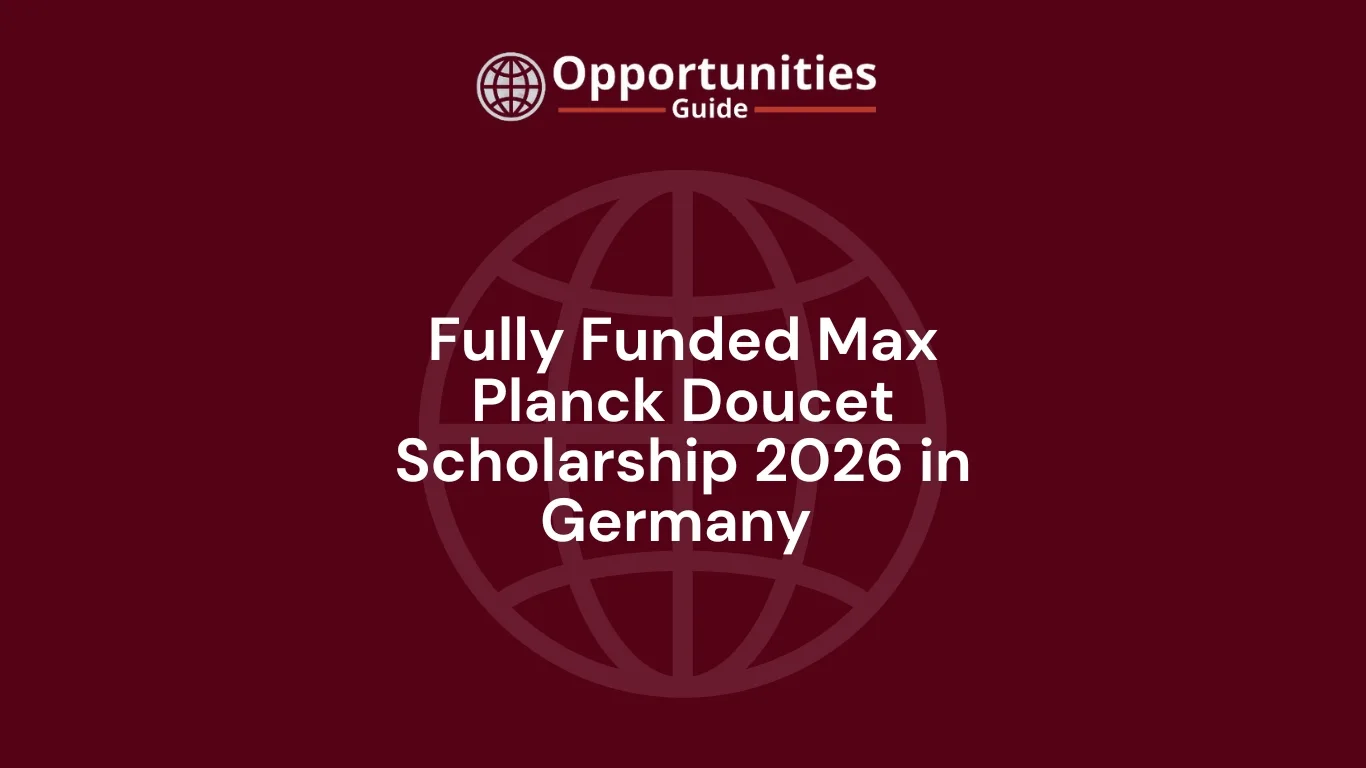 Fully Funded Max Planck Doucet Scholarship 2026 in Germany