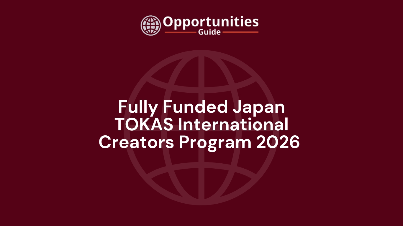 Fully Funded Japan TOKAS International Creators Program 2026