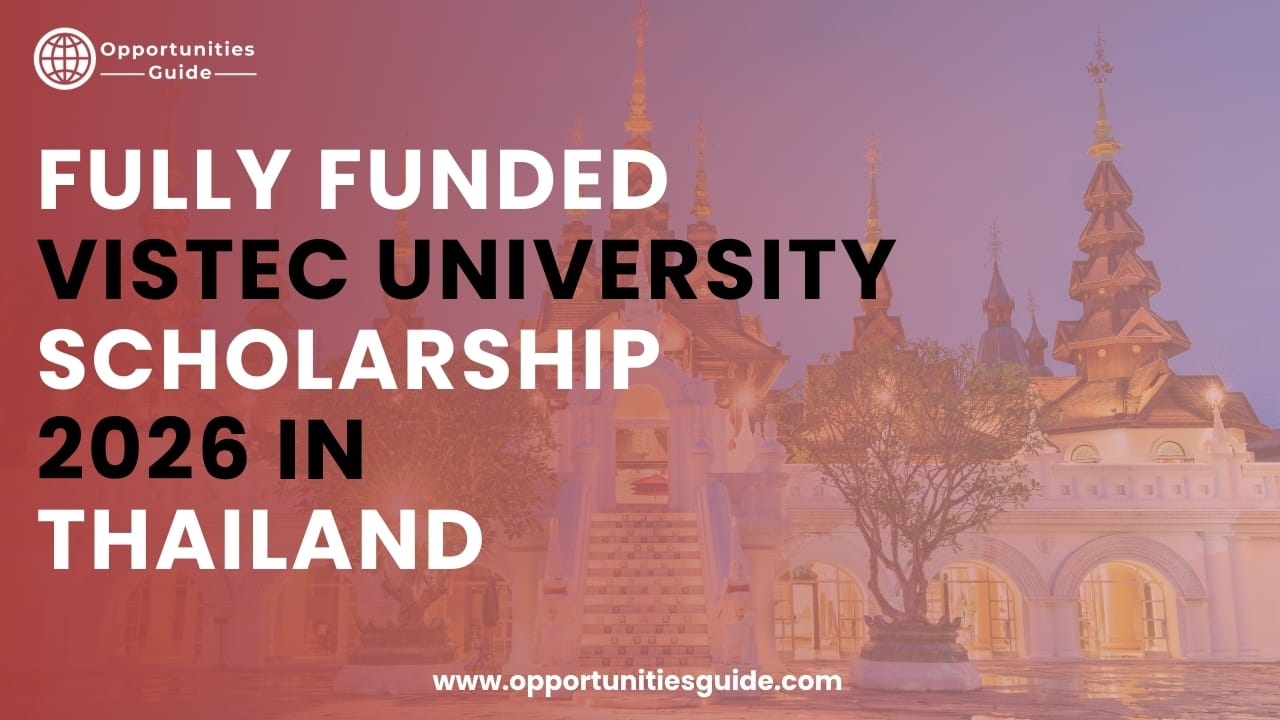 Fully Funded VISTEC University Scholarship 2026 in Thailand