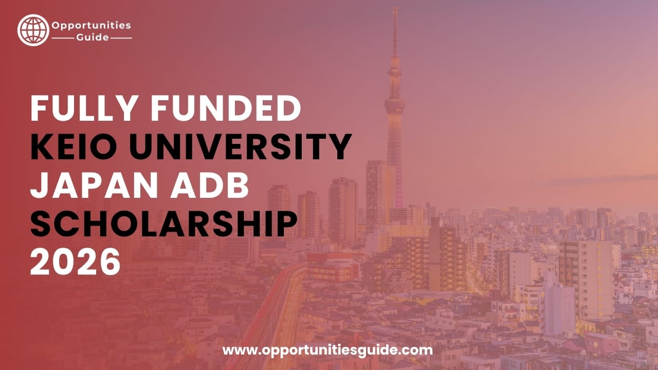 Fully Funded Keio University Japan ADB Scholarship 2026