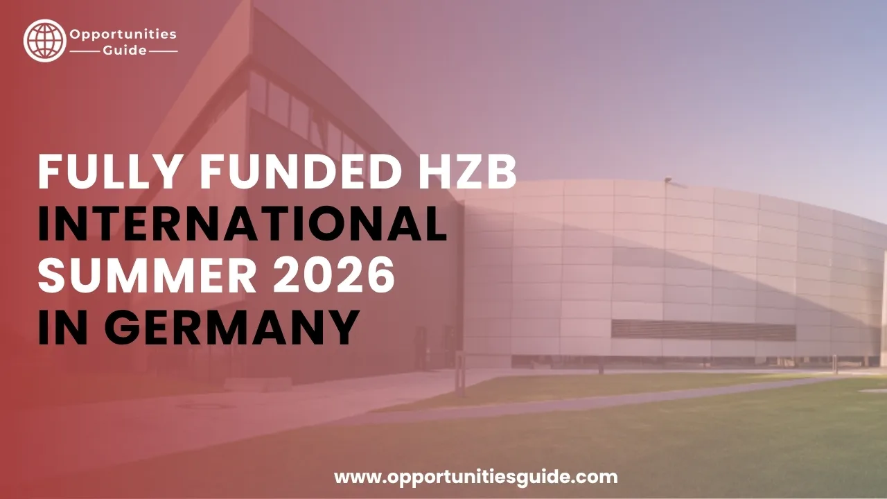Fully Funded HZB International Summer 2026 in Germany