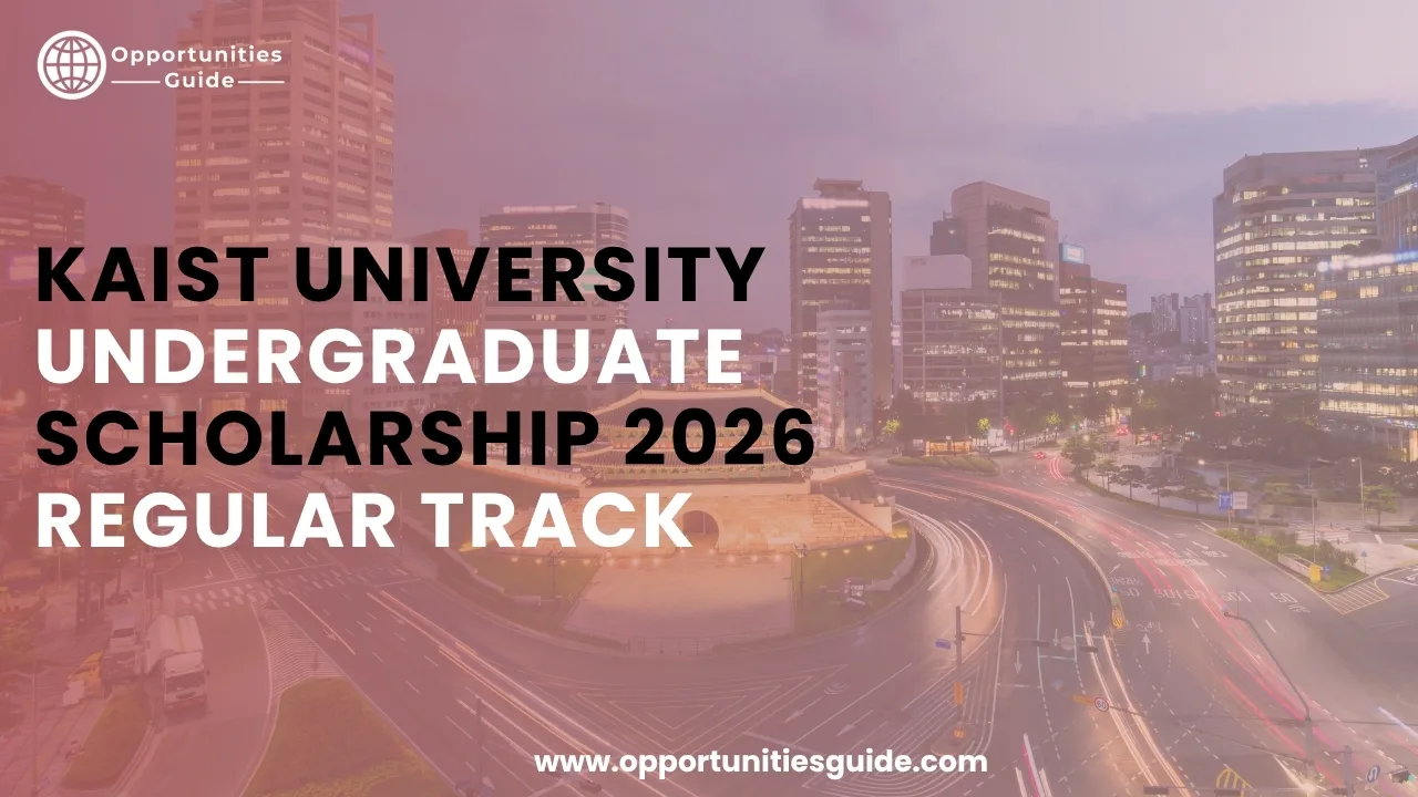 KAIST University Undergraduate Scholarship 2026 (Regular Track)