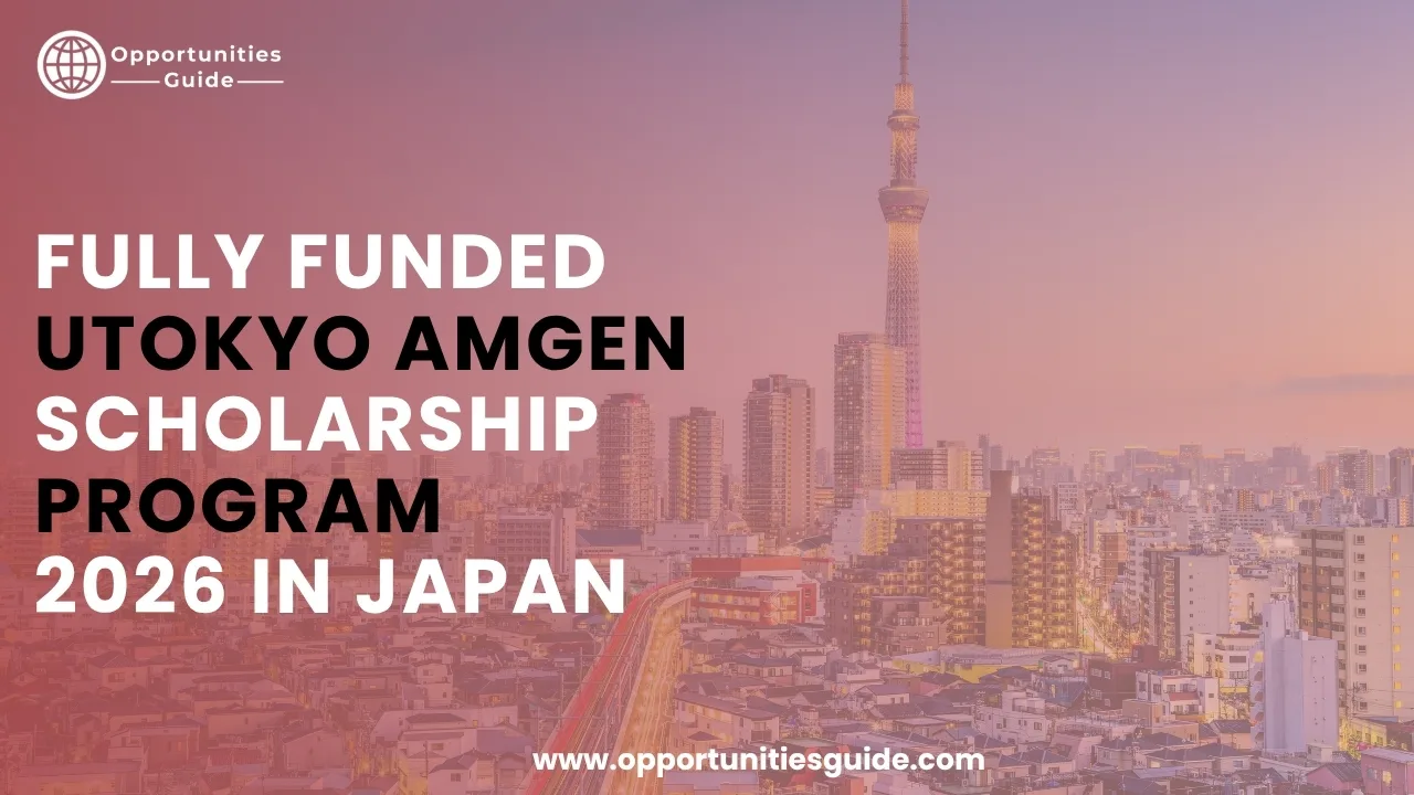 Fully Funded UTokyo Amgen Scholarship Program 2026 In Japan