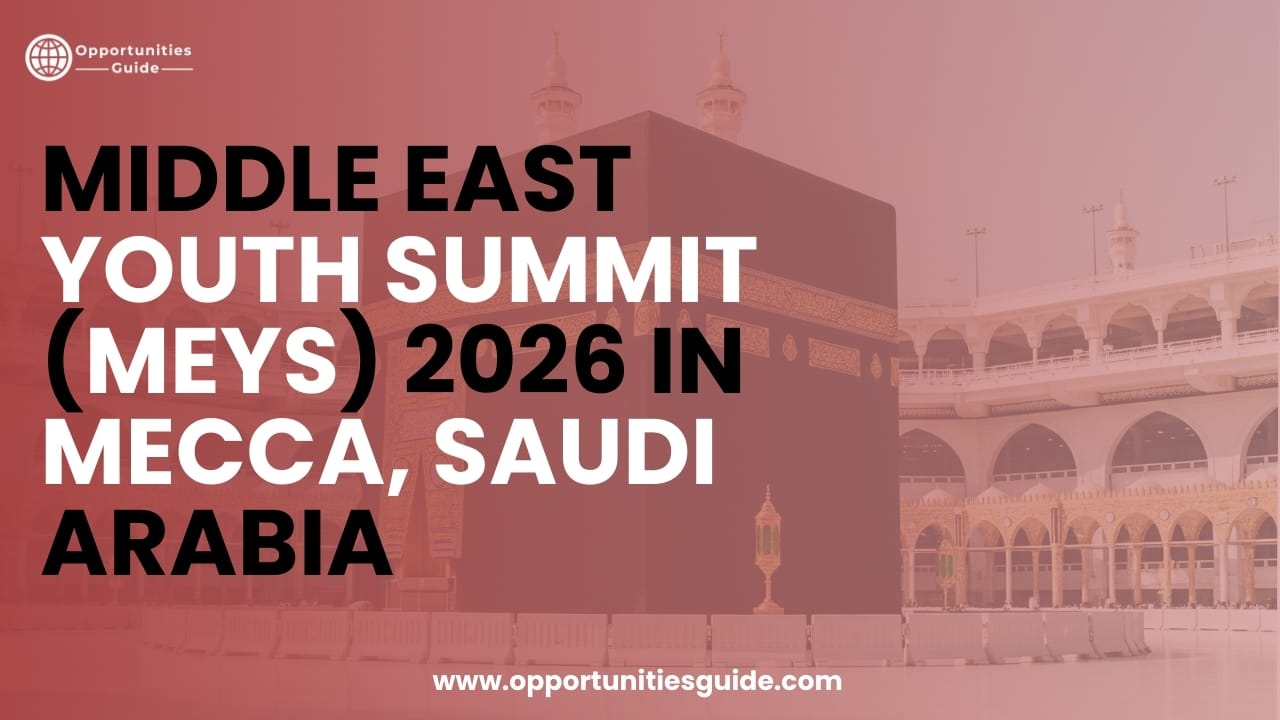 Middle East Youth Summit (MEYS) 2026 in Mecca, Saudi Arabia