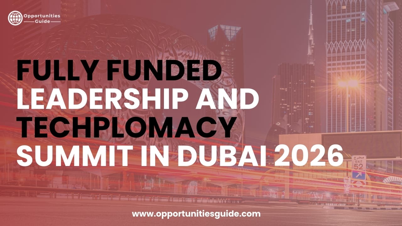 Fully Funded Leadership and Techplomacy Summit in Dubai 2026