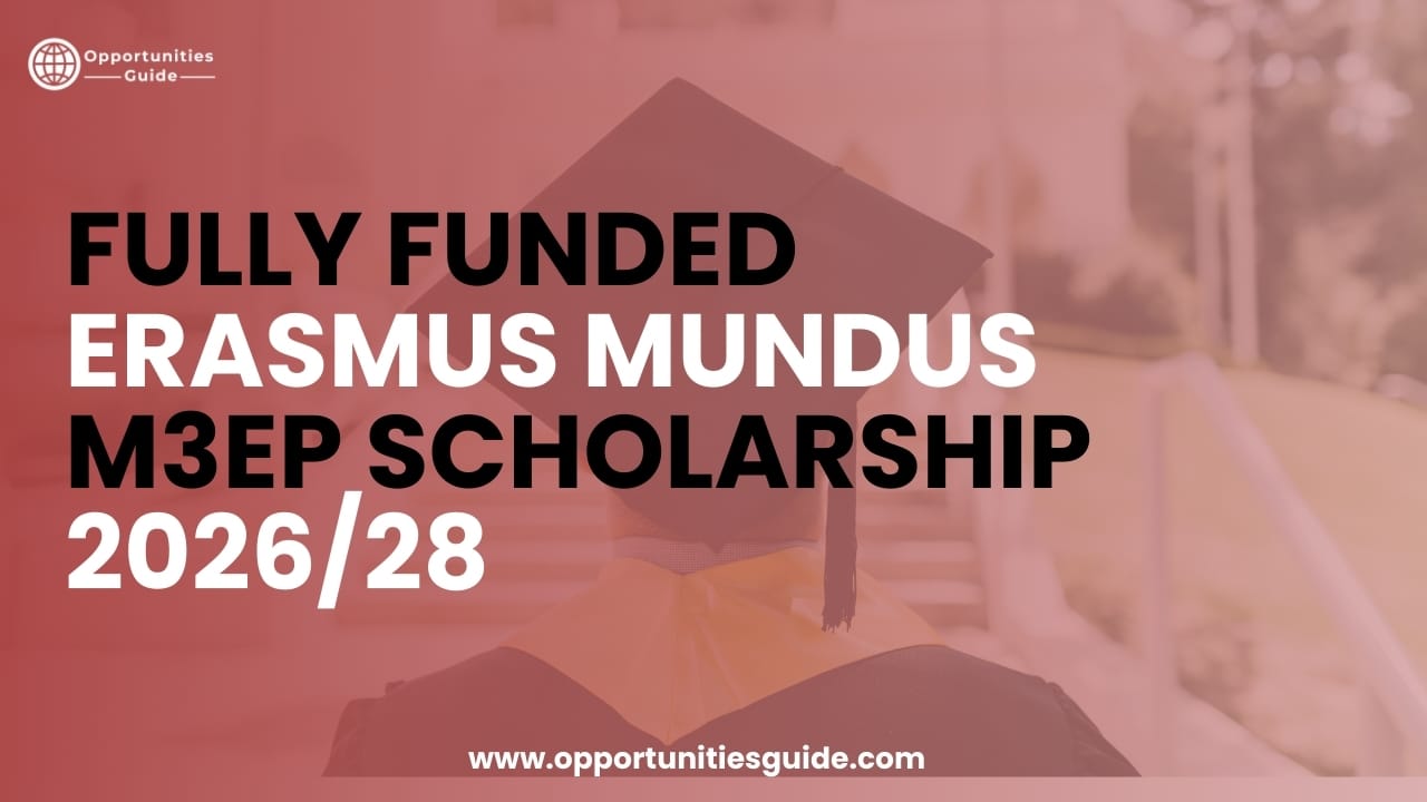 Fully Funded Erasmus Mundus M3EP Scholarship 2026/28