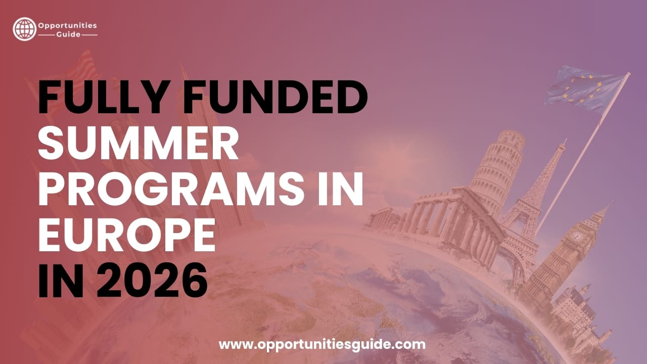 Fully Funded Summer Programs in Europe in 2026