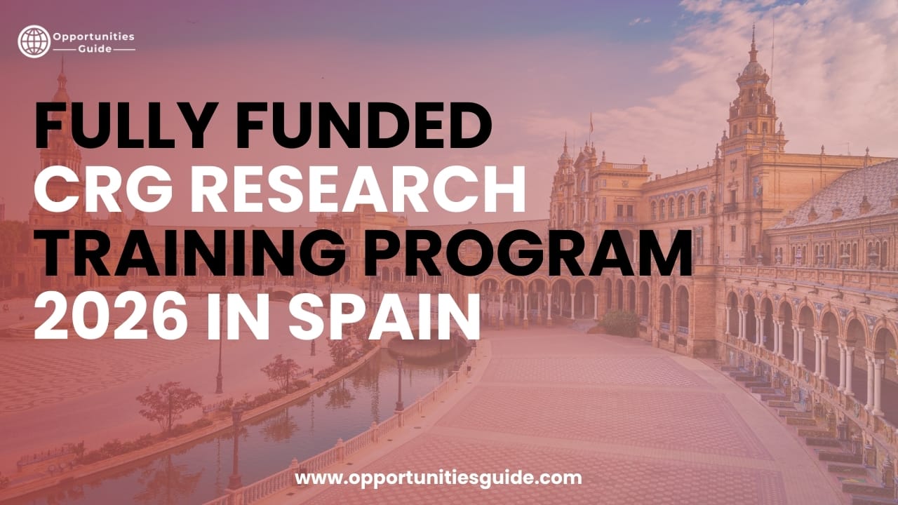 Fully Funded CRG Research Training Program 2026 in Spain