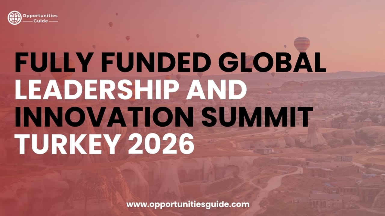 Fully Funded Global Leadership and Innovation Summit Turkey 2026