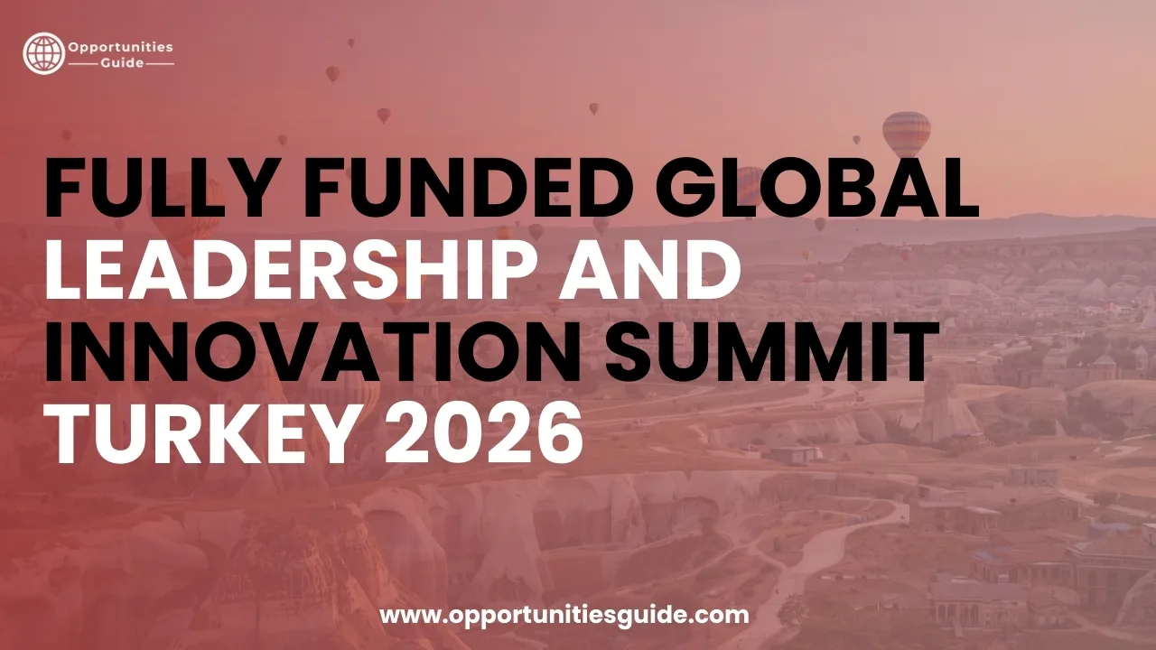 Fully Funded Global Leadership and Innovation Summit Turkey 2026