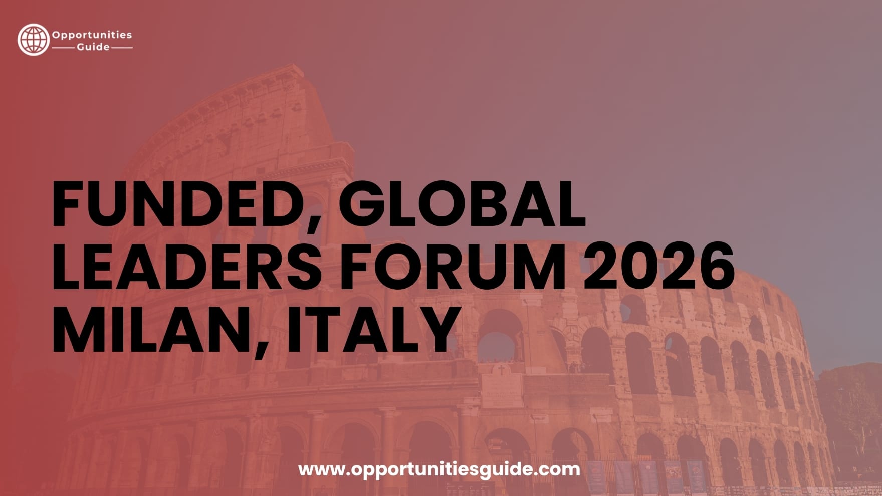 Funded, Global Leaders Forum 2026 Milan, Italy