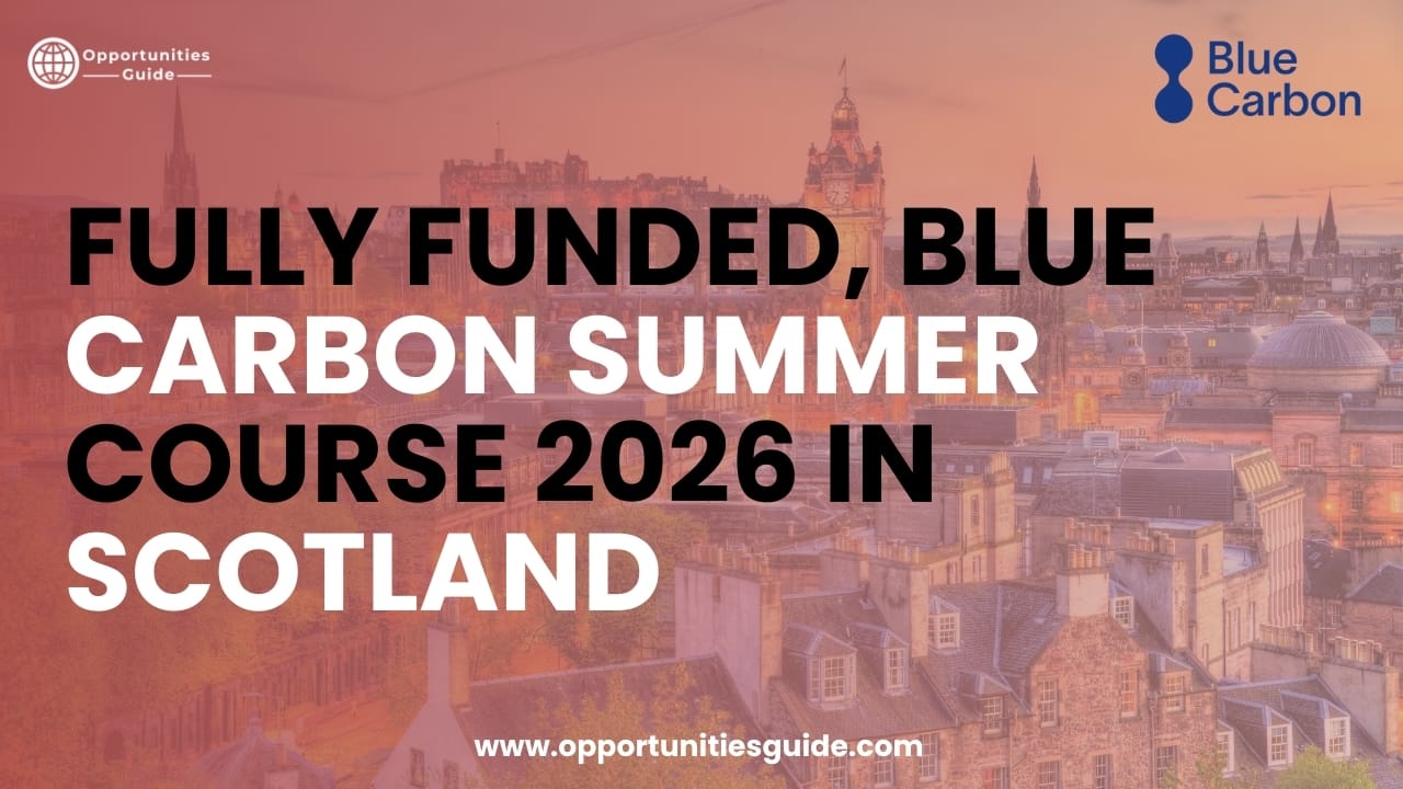 Fully Funded, Blue Carbon Summer Course 2026 in Scotland