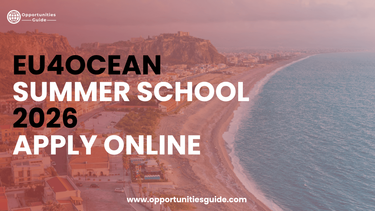 EU4Ocean Summer School 2026 in Italy (Fully Funded, No IELTS)