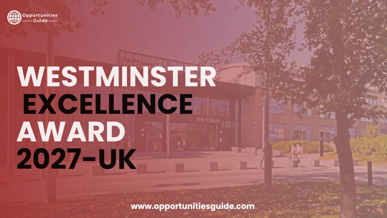 Westminster Excellence Award 2027 in UK