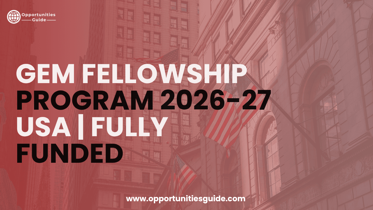 GEM Fellowship Program 2026 27 in USA | Fully Funded STEM Fellowship