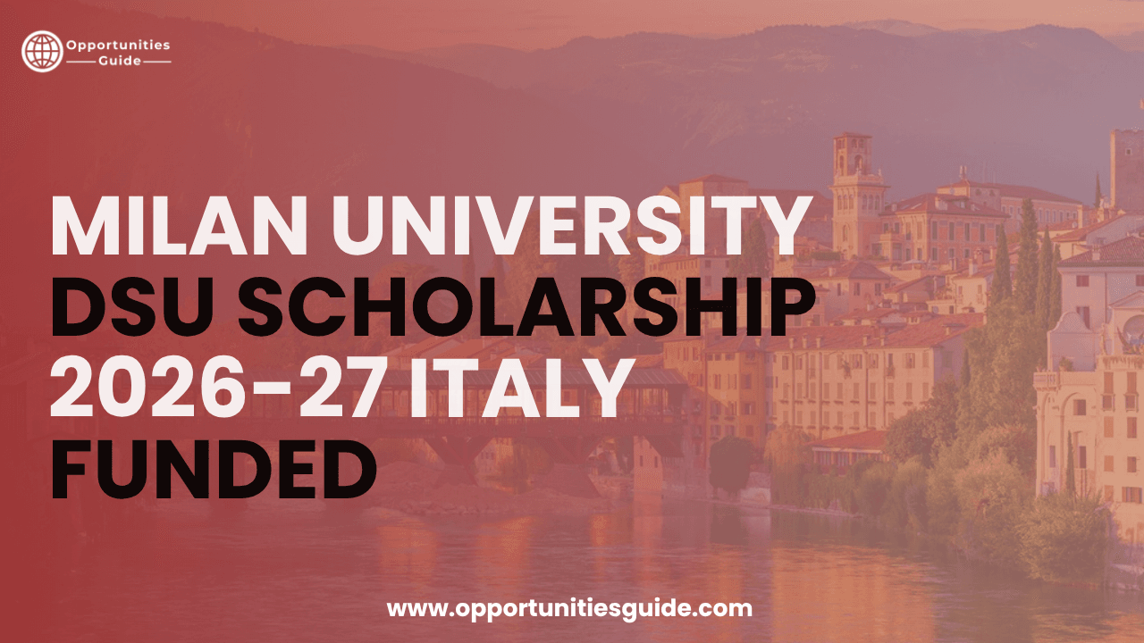 University of Milan DSU Scholarship 2026-27 in Italy | Funded Opportunity for International Students