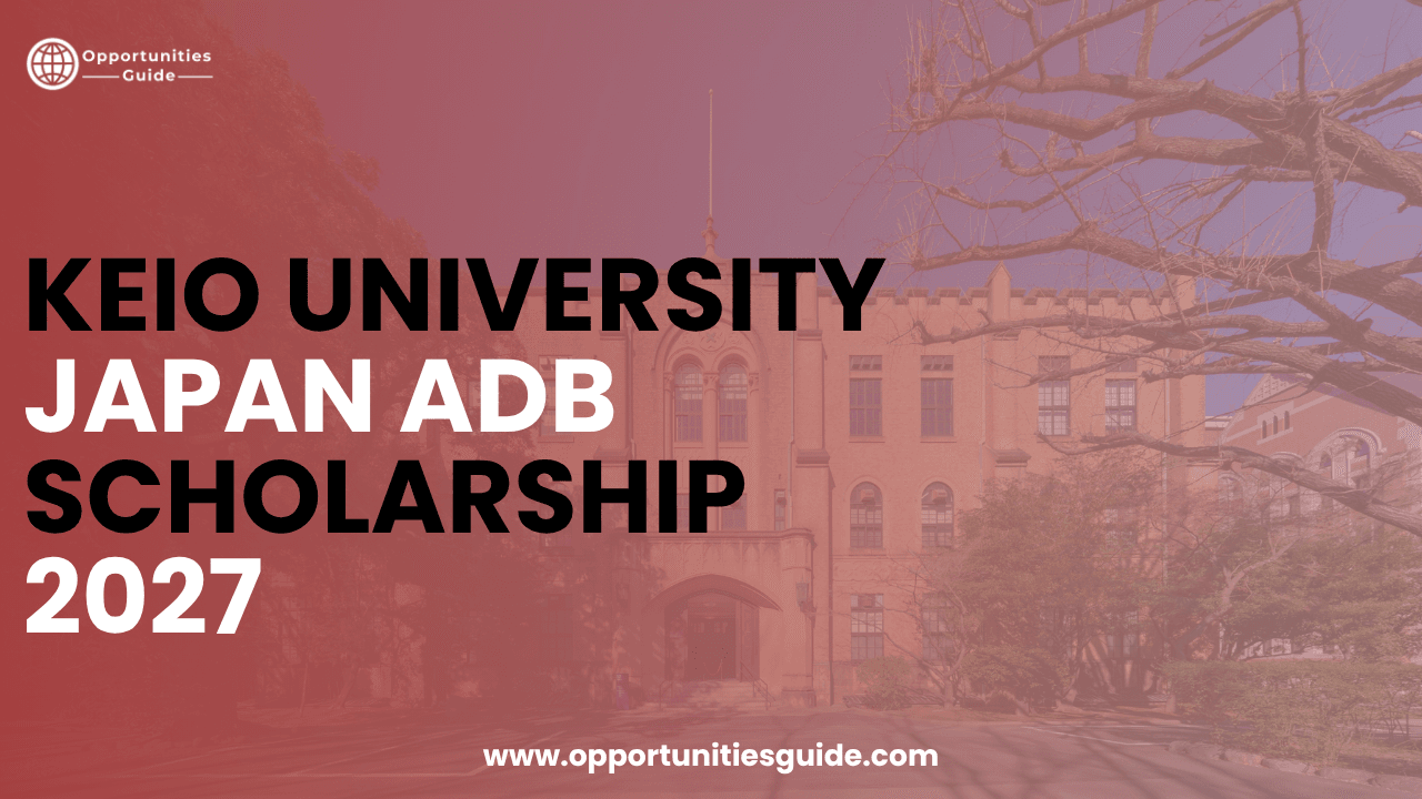 Keio University Japan ADB Scholarship 2027 (Fully Funded)