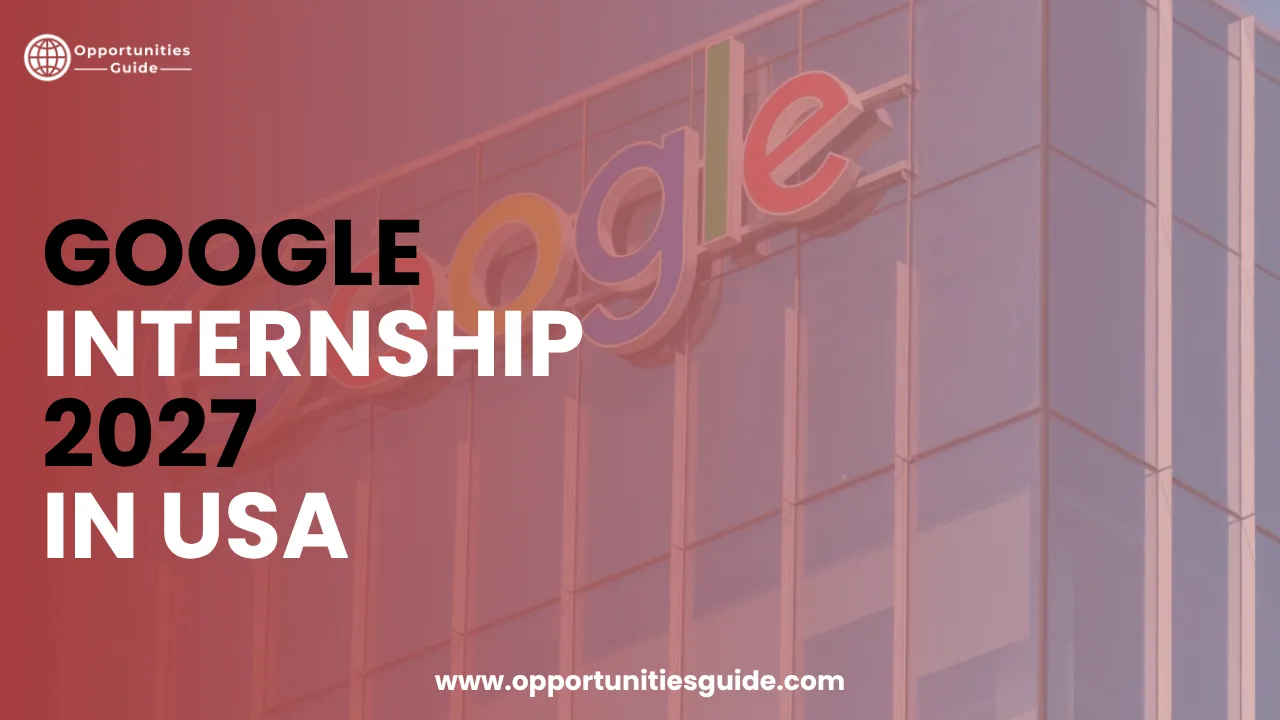 Google Internship 2027: Software Engineering in USA